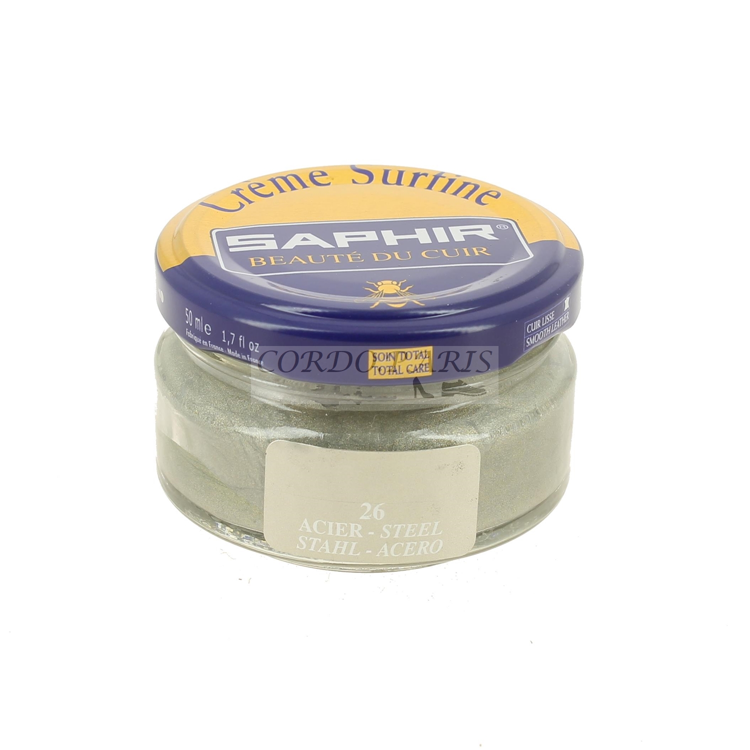 CIRAGE SAPHIR ACIER 26