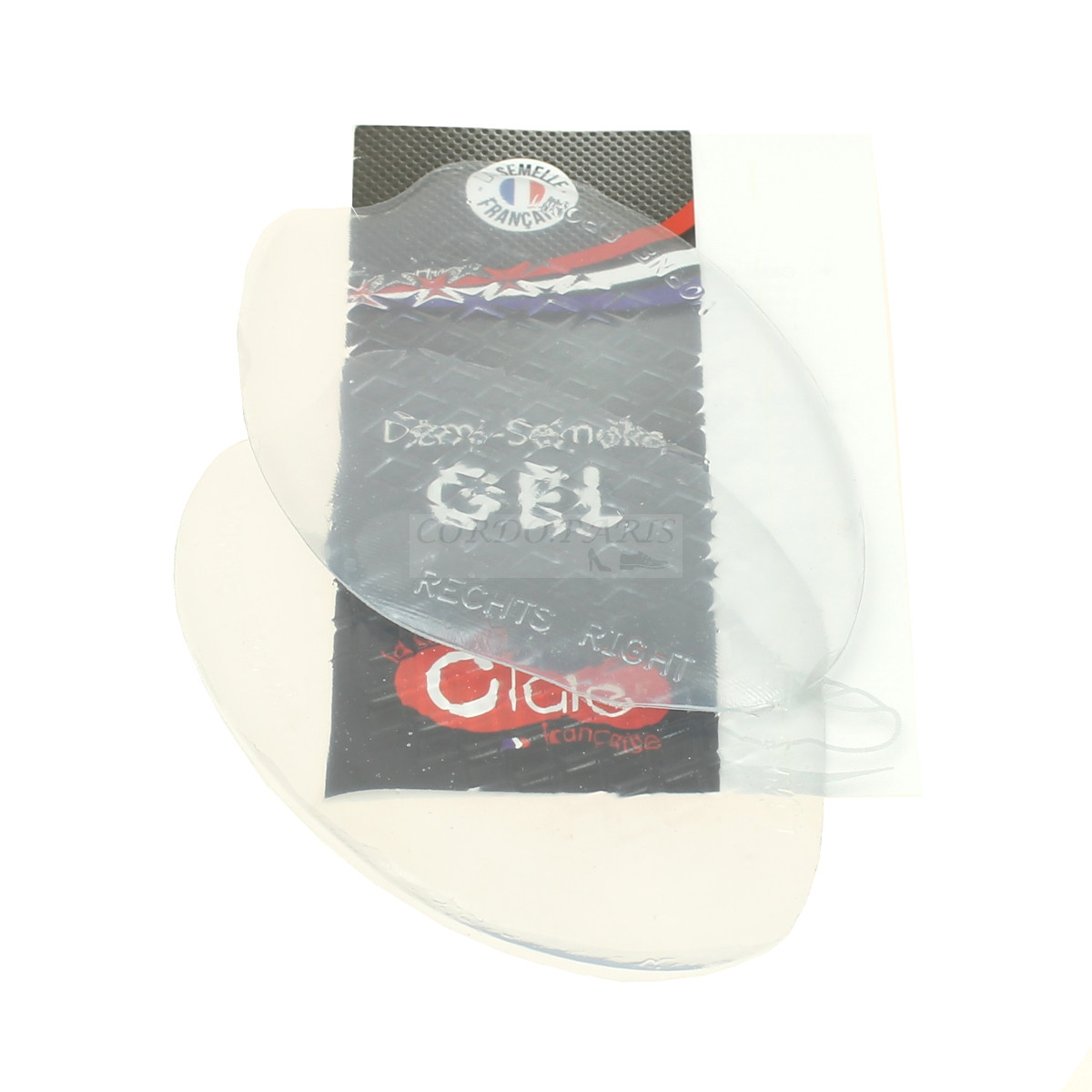 DEMI SEMELLE GEL CLAIE