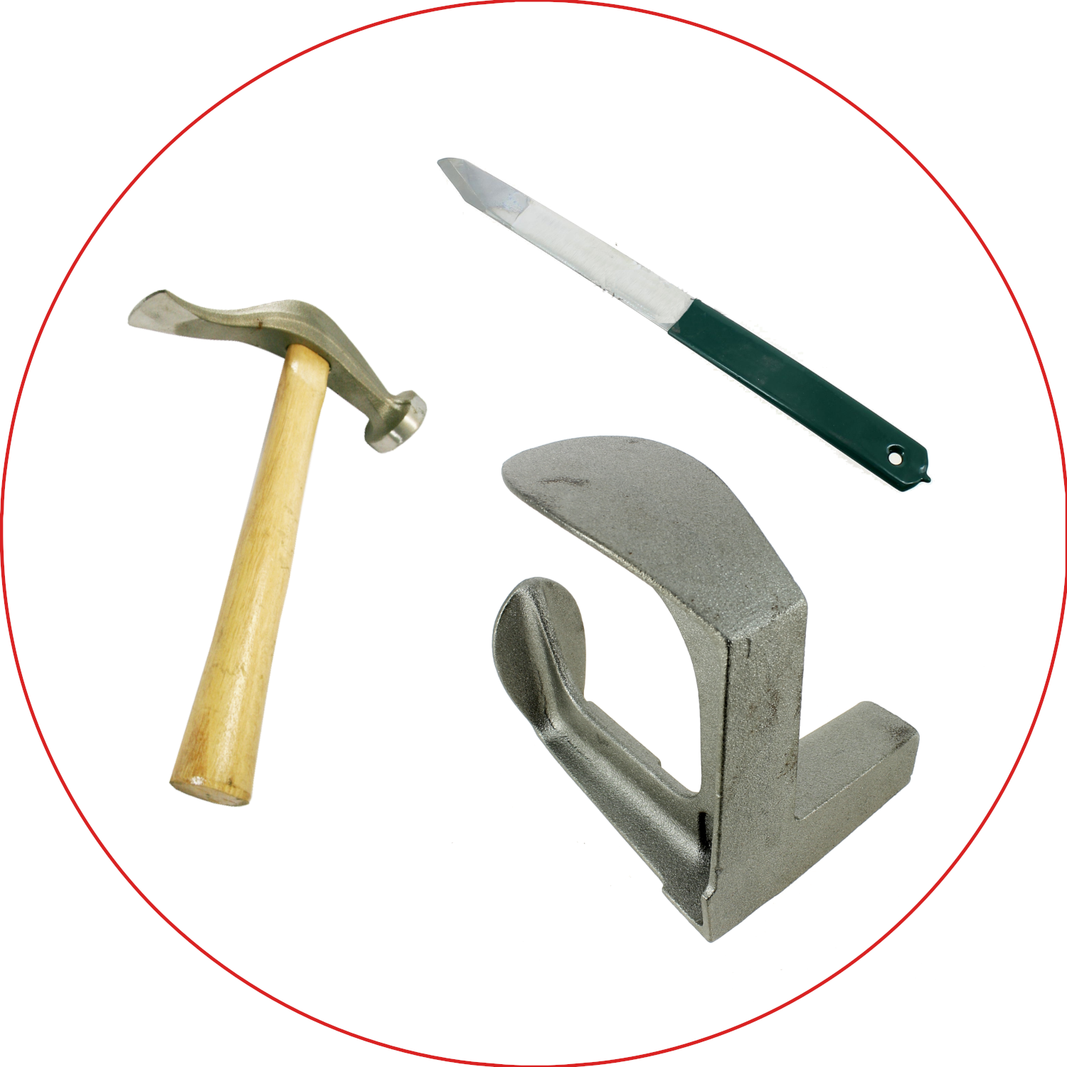 KIT REPARATION CHAUSSURE PRO CORDONNIER Tranchet manche Gauchier