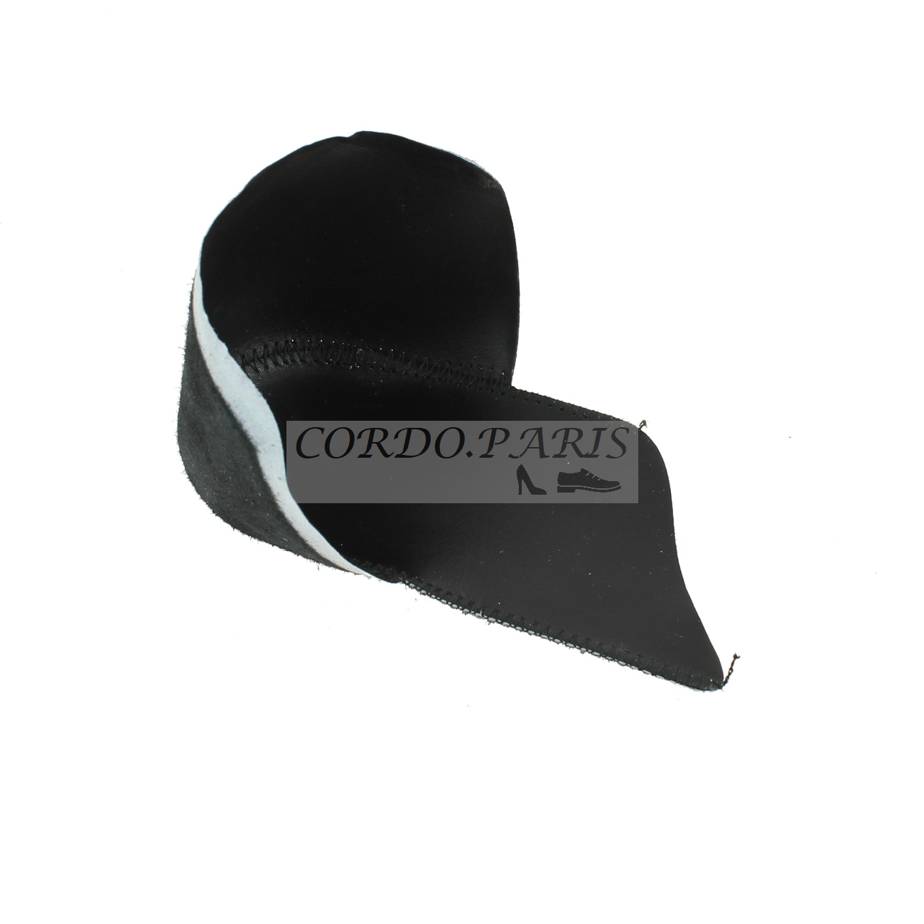 GLISSOIRS PREFORME CUIR NOIR