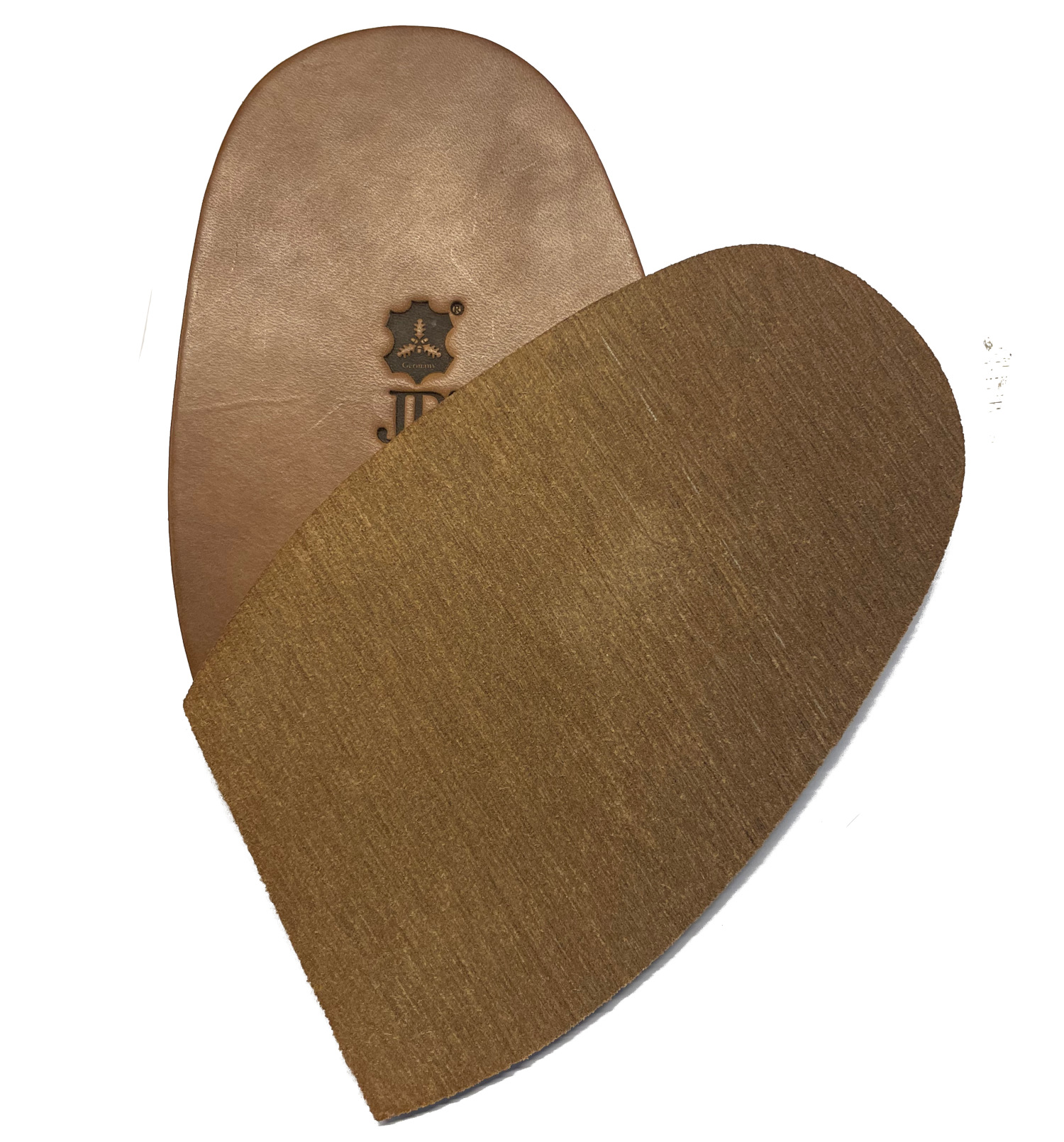 PAIRE DEMI-SEMELLE CUIR JR