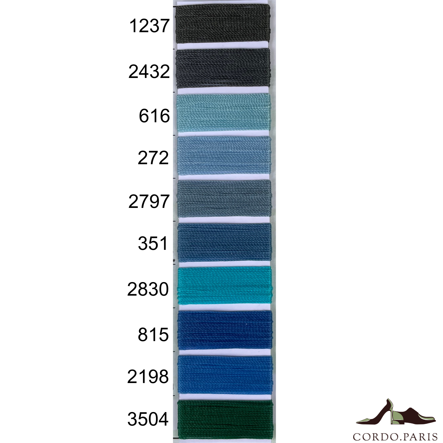 GRAND FIL A COUDRE POLYAMIDE ONYX 30 (61) Vert 2241