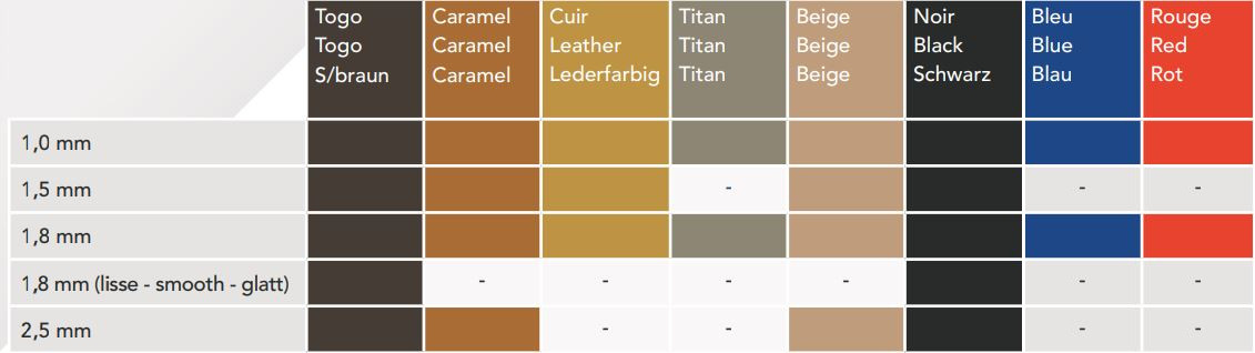 PATIN TOPY ELYSEE RAPE Ancien logo 1.5mm